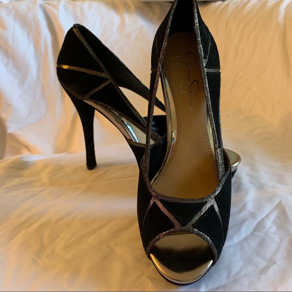 NWT Jessica Simpson Rachelle platform peep toe